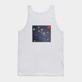 ABSTRACT SOLAR SYSTEM FROM THE UNIVERSE Tank Top